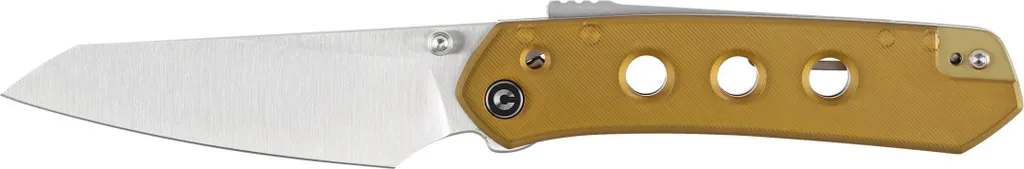 Civivi Vision FG Couteau pliant EDC robuste pour camping et randonnée