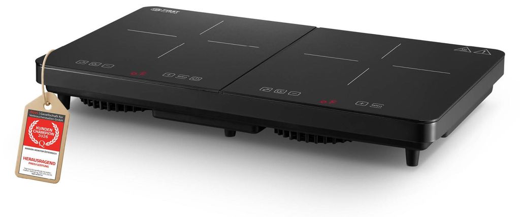 TZS First Austria - Induktionsdoppelkochplatte 3500W - 10 Produktbild 