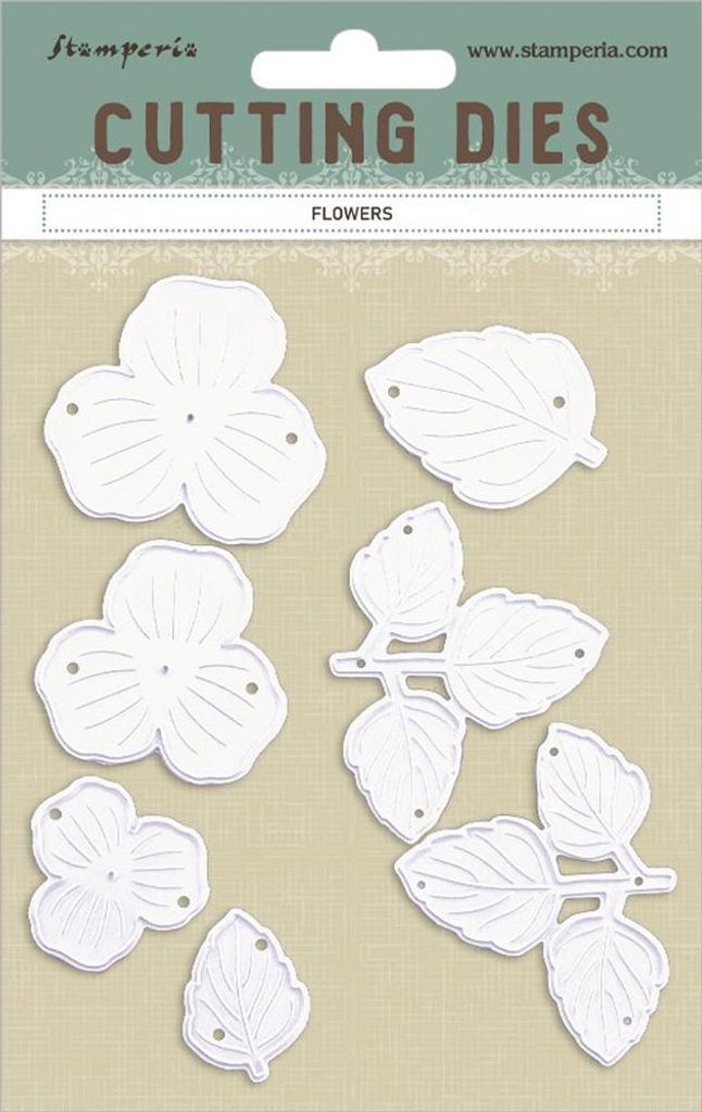 Stamperia Stanzschablone A6 Scrapbooking Kartenherstellung Prägeschablone DIY Flowers