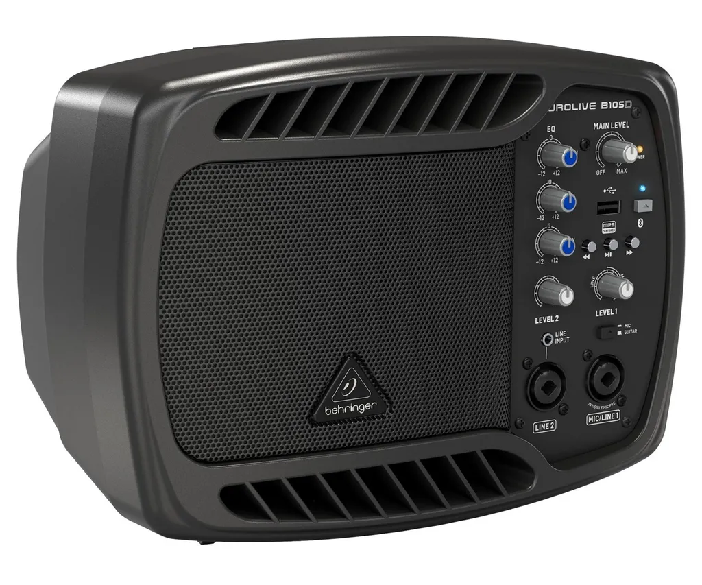 Behringer B105D Enceinte Mobile 50W Bluetooth et Port USB MP3 Intégré - 2