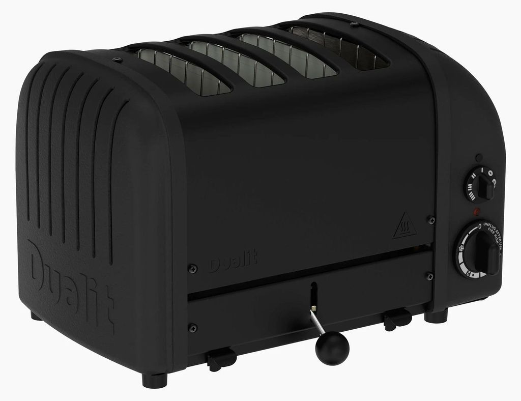Grille-pain 4 fentes newgen noir stealth - Dualit - 47211 - Image du produit 