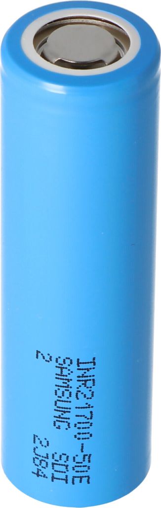 Samsung INR21700 50E 5000mAh max. 15A 3,6-3,7 Volt Produktbild 