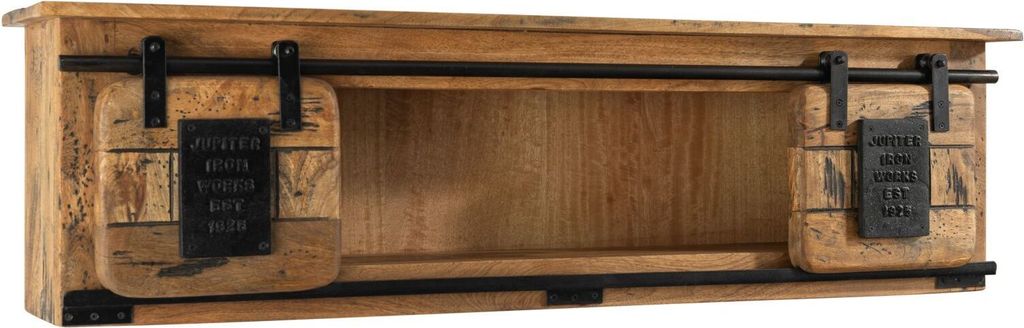 MASSIVMOEBEL24 | mensola in legno di Mango 130x25x35 mango Immagine del prodotto 