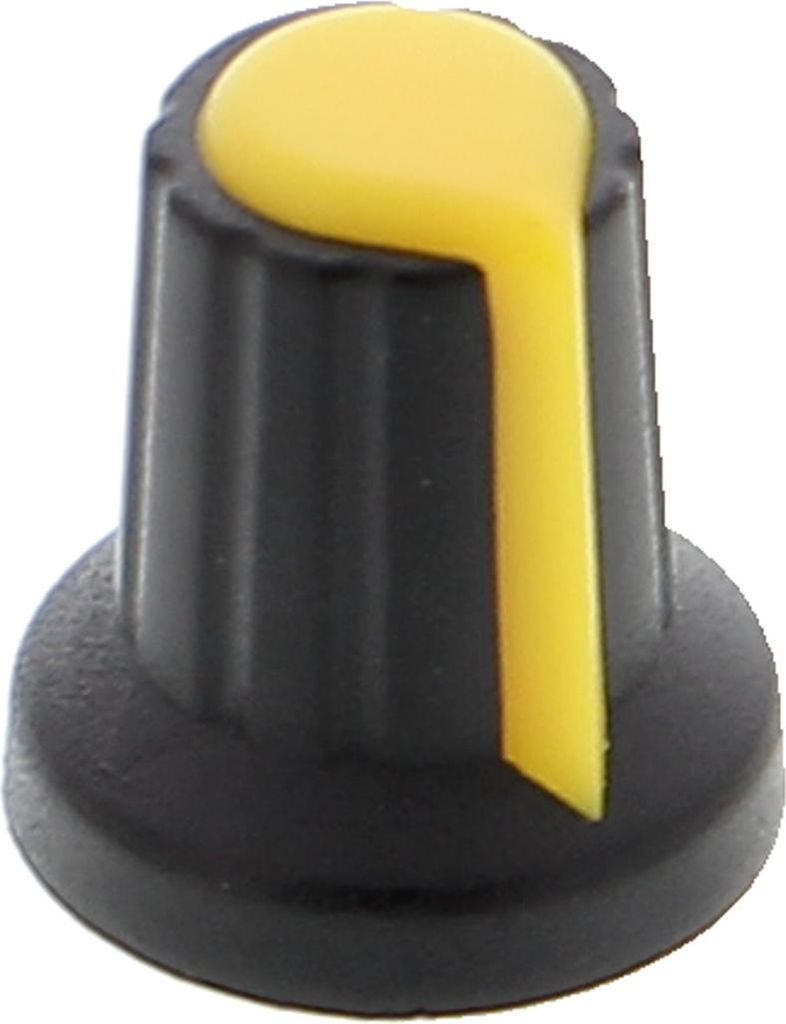 Kappe für Drehpotentiometer Farbe: Gelb