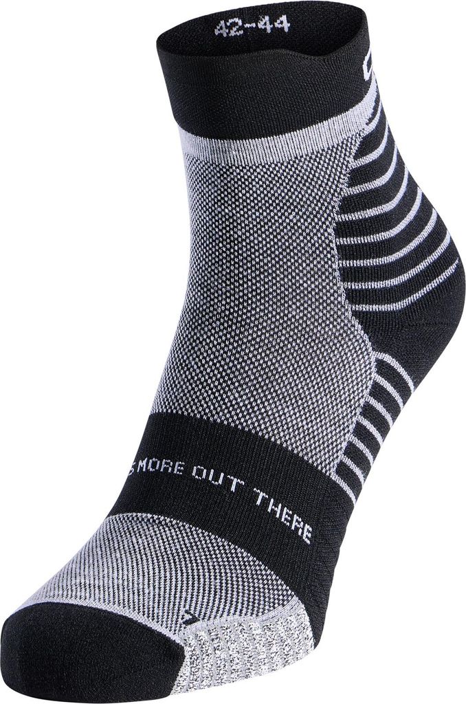 Odlo Merino Trail Socks quarter black | 764040-15000, Größe:M