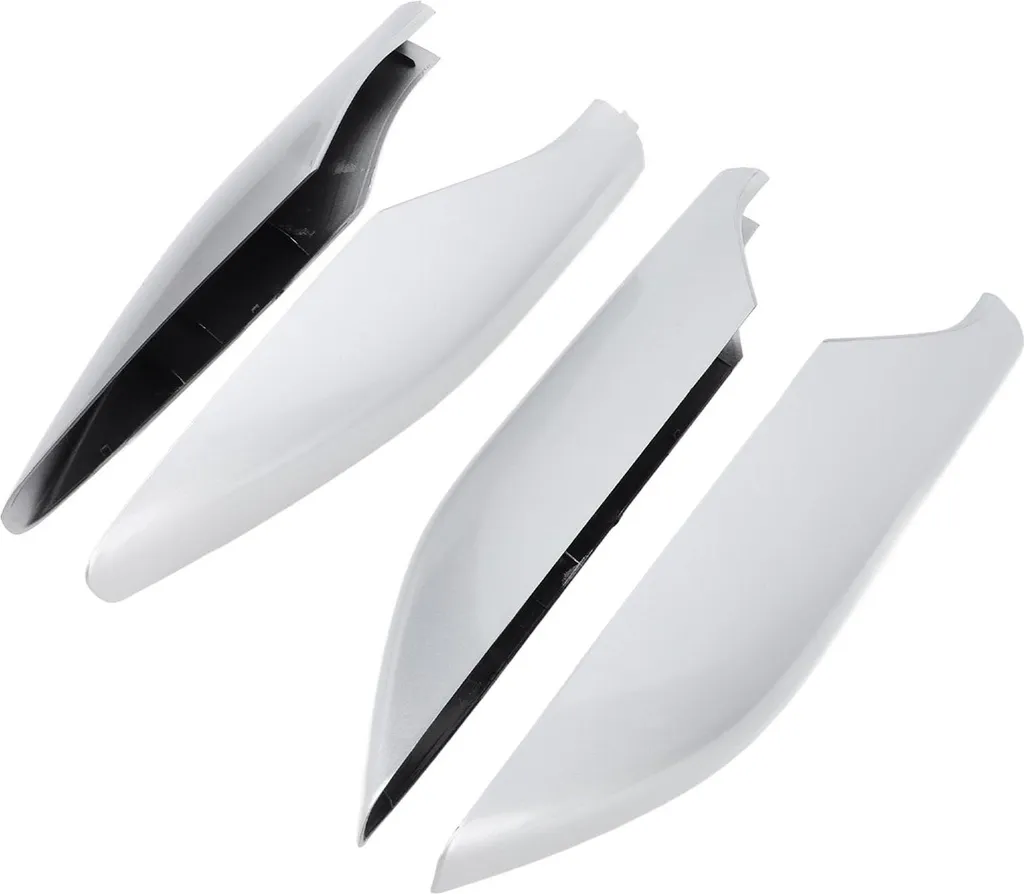 Embout de barre de toit argenté en ABS robuste pour Land Cruiser 120