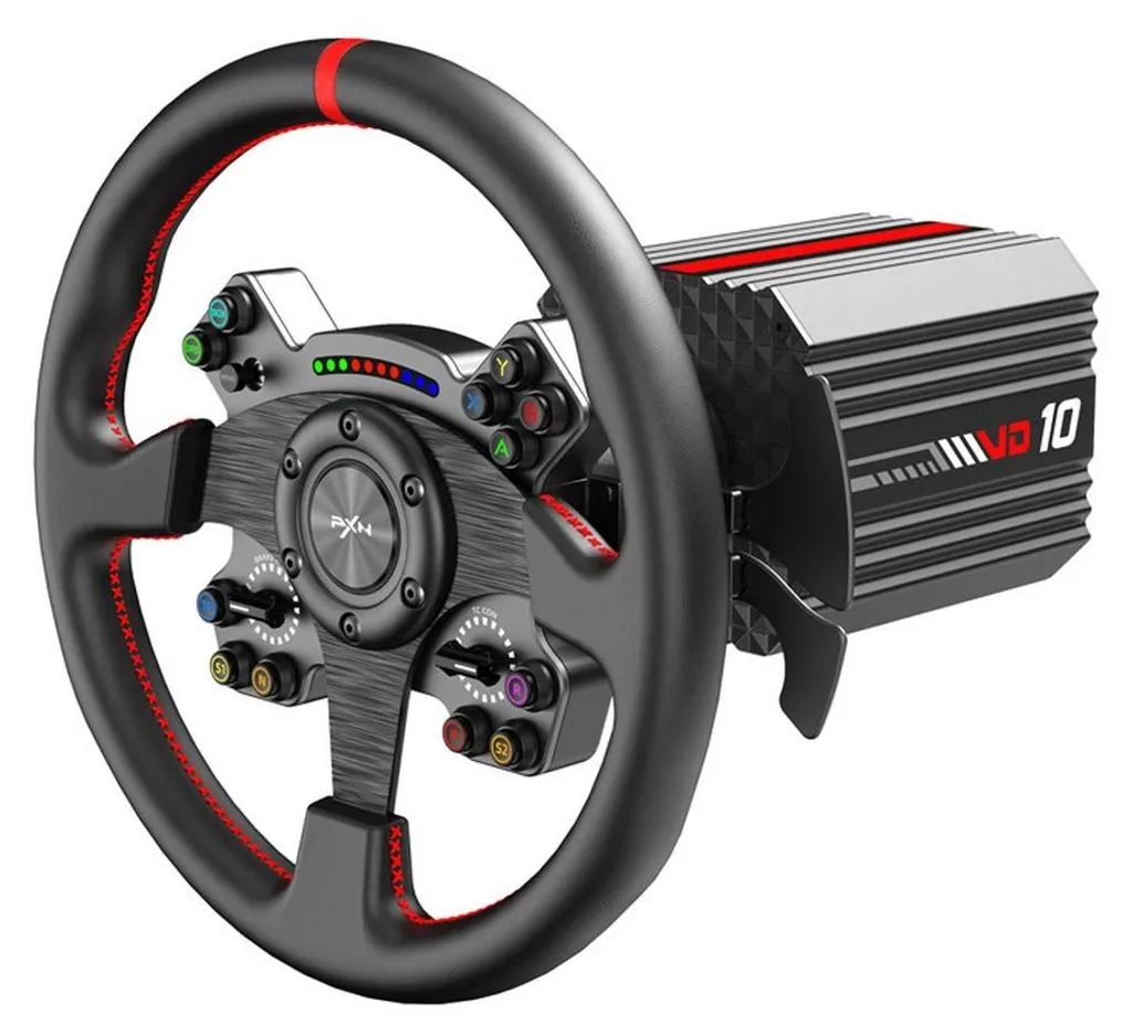 Ensemble Volant et Base de Simulation PXN VD10 CS pour Pilote de Course
