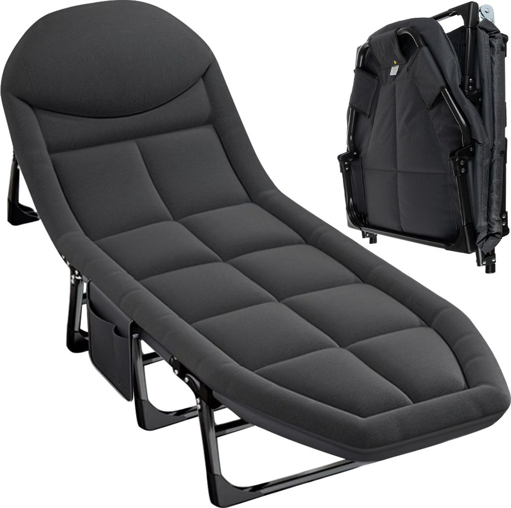 TRIZAND 25380 Chaise longue de camping pliante Image du produit 