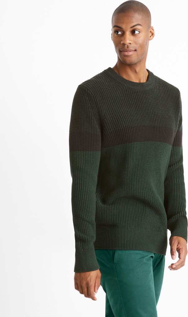 Pullover mit Ceriblock-Streifen Produktbild 