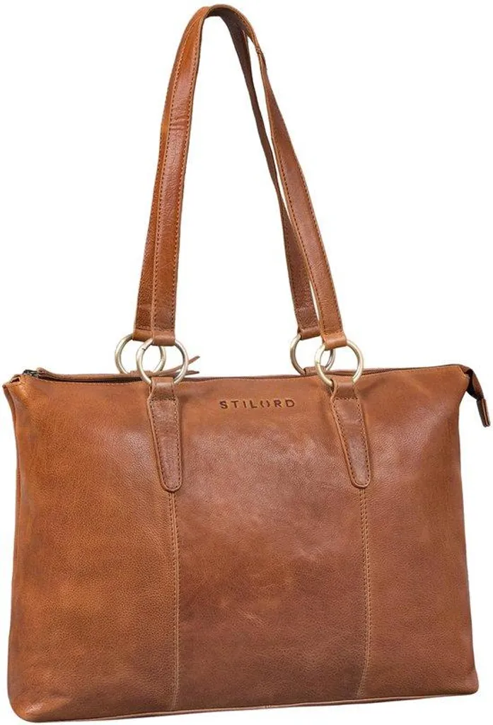 Sac cabas cuir marron 40 cm - Ne manquez plus jamais de place en ville