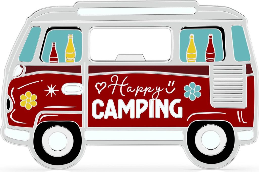 LANOLU magnete apribottiglie camping bus, regalo camper, Immagine del prodotto 