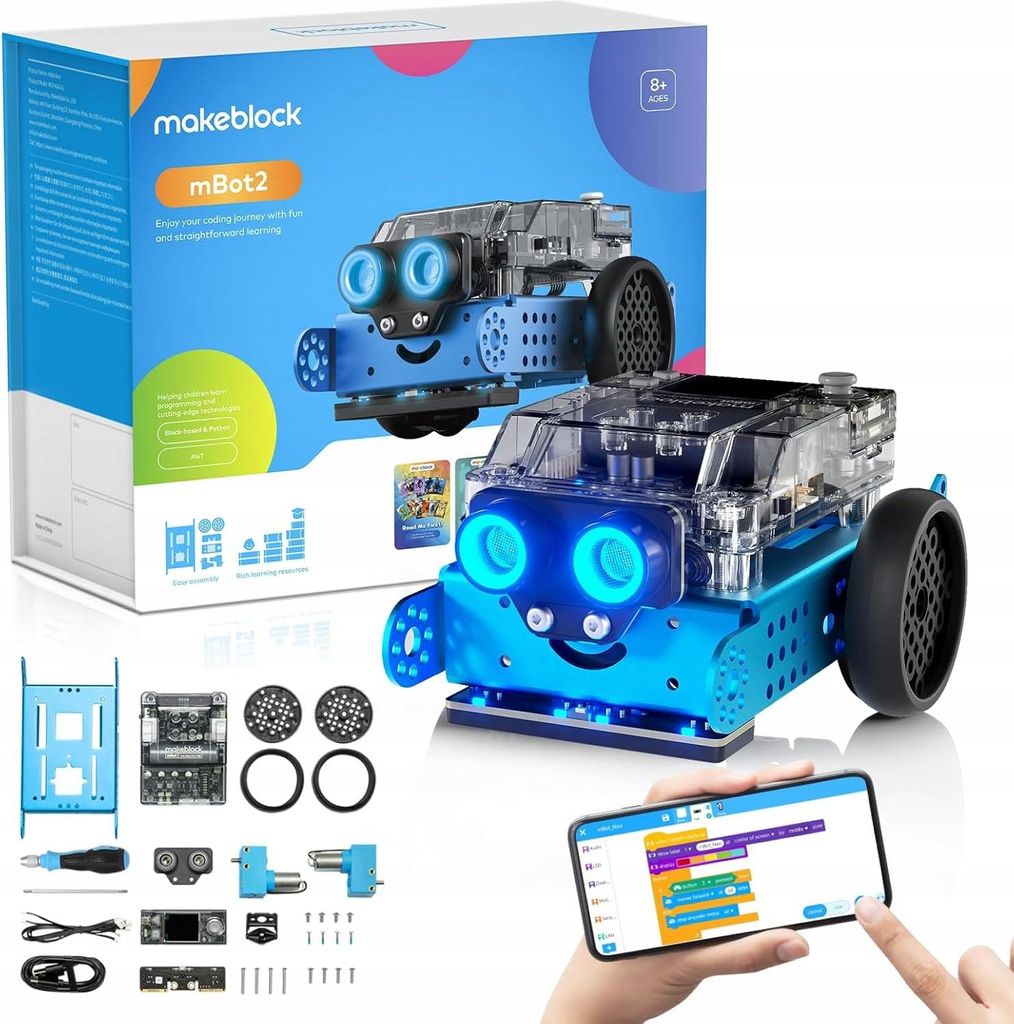 MAKEBLOCK mBot2, Bildungsroboter für Anfänger und Produktbild 