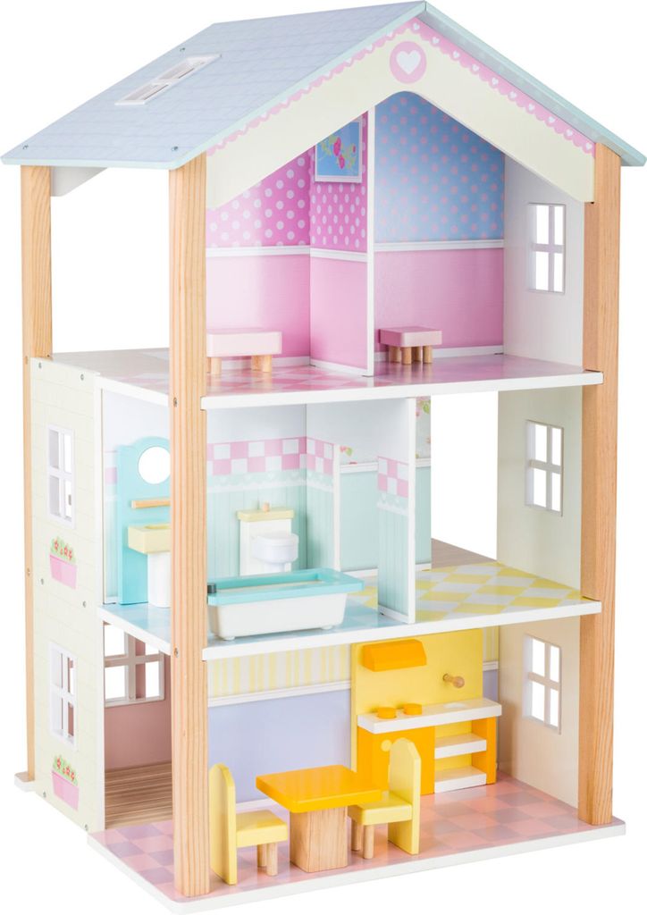 Legler small foot Puppenhaus Palast 3 Etagen, drehbar, ab 3 Jahre, 11192