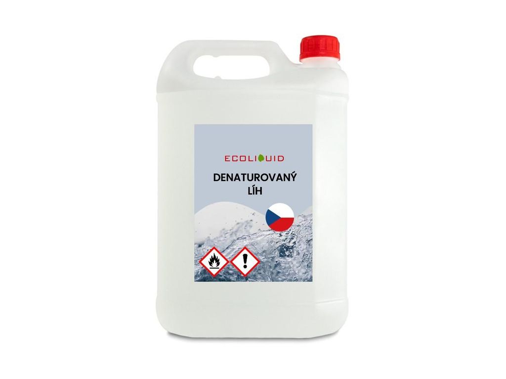 Ecoliquid, denaturovaný lieh, 5 litrov Obrázok produktu 