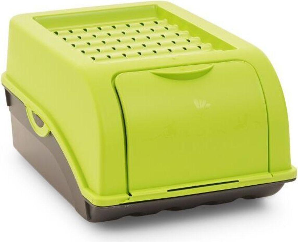 Novaliv 2x Klein 3,5 L Zwiebeltopf grün Zwiebelbox Produktbild 