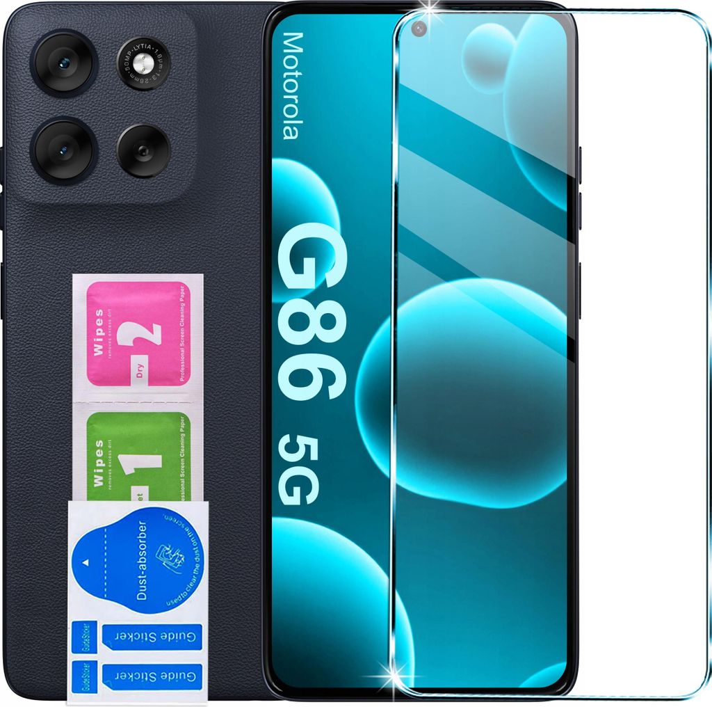 Tvrzené sklo 9H Rychlé OCHRANNÉ SKLO pro Motorola G86 | G86 Obrázek produktu 