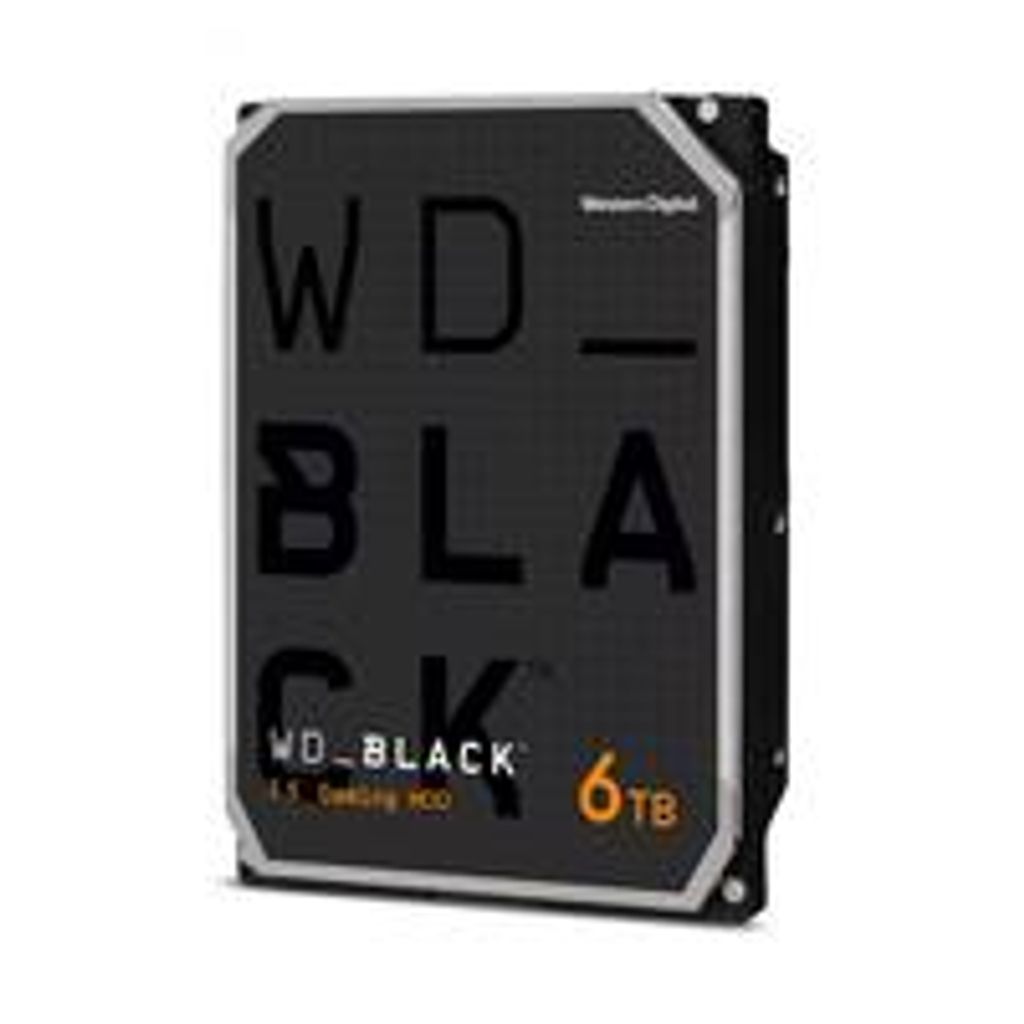 WD_BLACK WD Black WD6004FZBX - Festplatte - - Gaming - intern - 3.5" 8.9 cm - SATA - Festplatte - Serial ATA