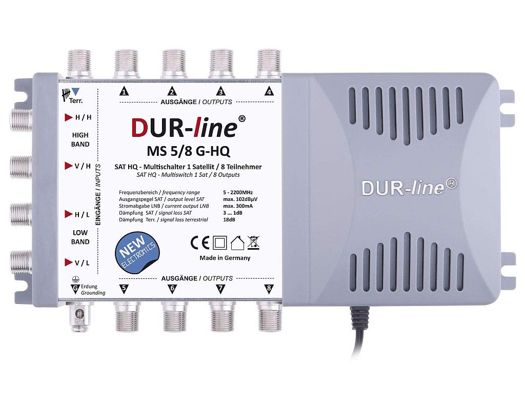 DUR-Line MS 9/8 HQ Multischalter 