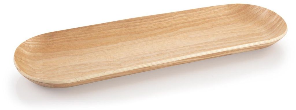 Tablett FEELWOOD 37 x 12 cm, oval