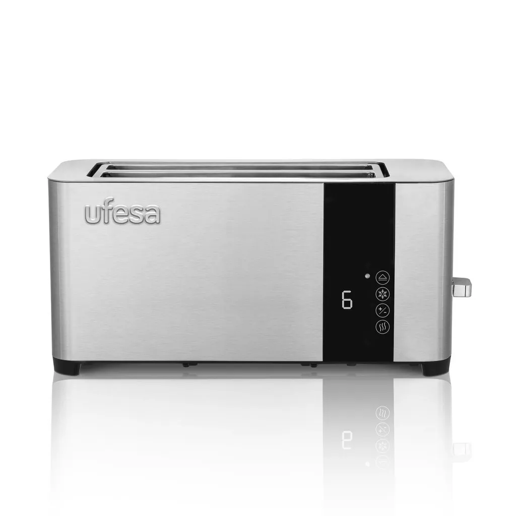 Ufesa Duo Plus Delux Tostapane Professionale 1400W Inox Display