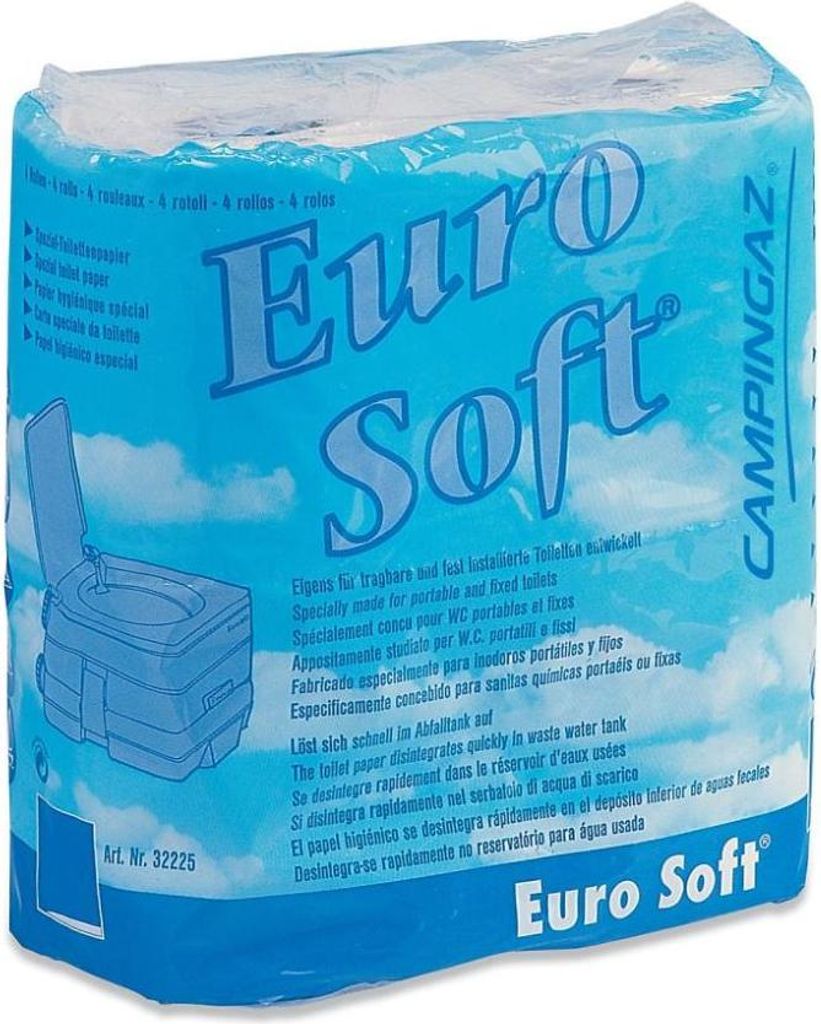 Campingaz Euro Soft, 182 Blätter, Zellulose, 100 mm, 126 mm Produktbild 