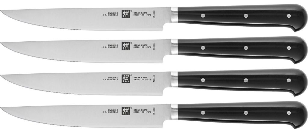 Zwilling 39029002-0 Steakset mit Welle, 4 TLG, Edelstahl, Immagine del prodotto 