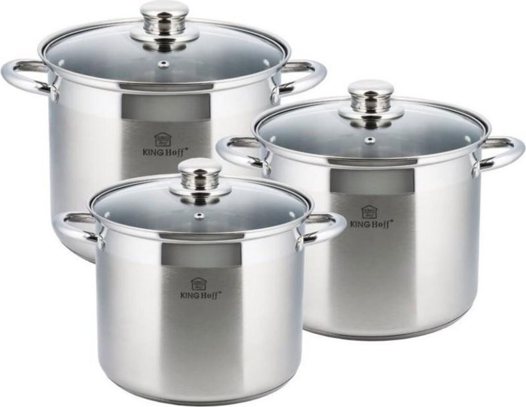 Kinghoff Töpfe 6 Stück 9l/ 7l/ 5l KH4310 Produktbild 