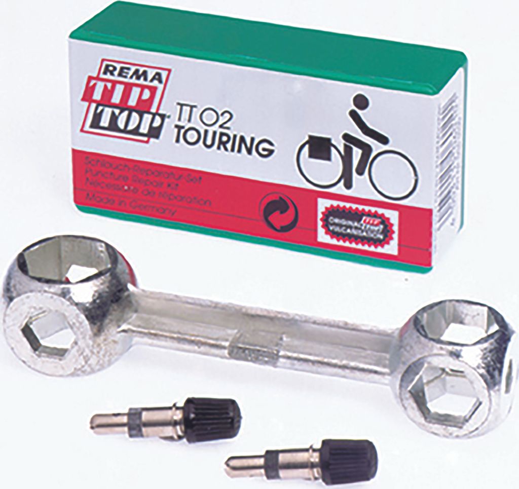 Prophete 5142 Tip Top Reperatur Set / TT 02 + 2 Patentventile + Kopfschlüssel