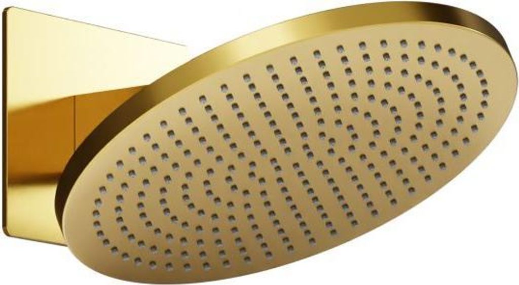Steinberg Serie 390 Wall Rain Regenpaneel, direkter Wandanschluss, Durchmesser 250mm, EasyClean, 3905650BG