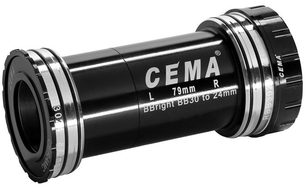 Cema Bracketas Bbright42 Shimano-RVS-Zwart