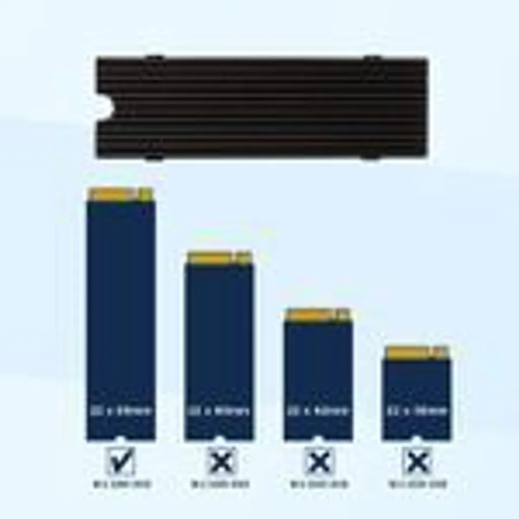 SST-TP05 SilverStone: Kit Raffreddamento SSD M.2 2280 Professionale - 4