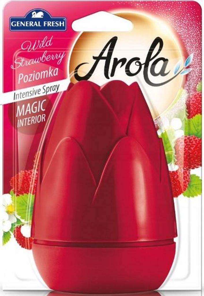 GENERAL FRESH AROLA LUFTERFRISCHER Kegelförmiger Erdbeerduft 40ml