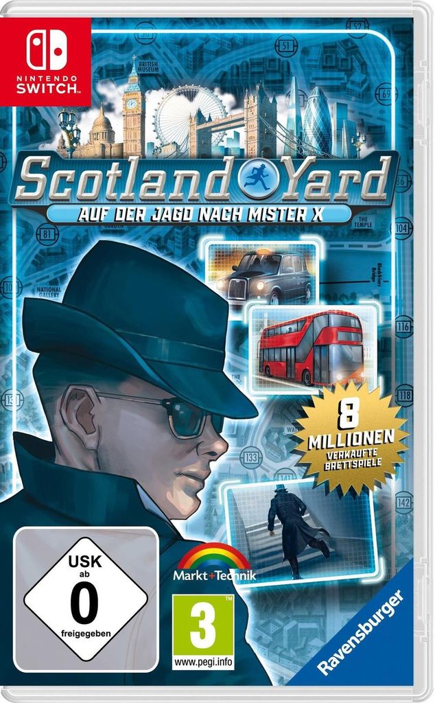 ak tronic Software & Services Scotland Yard - On the Hunt Produktbild 