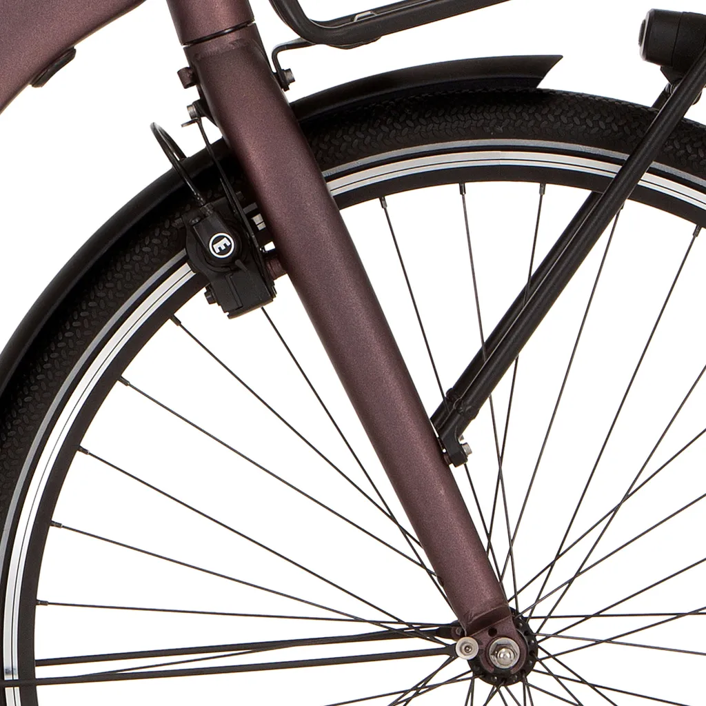 Fourche Cortina E-Common Black Red Matt - Pièce de rechange vélo