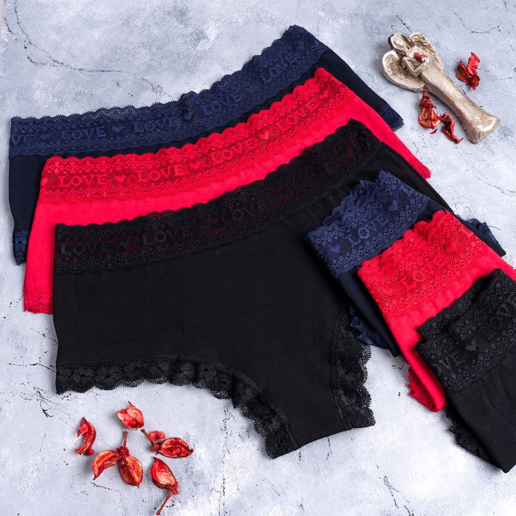 6 Damen Pantys Hipster mit Spitze aus Kaufland.de