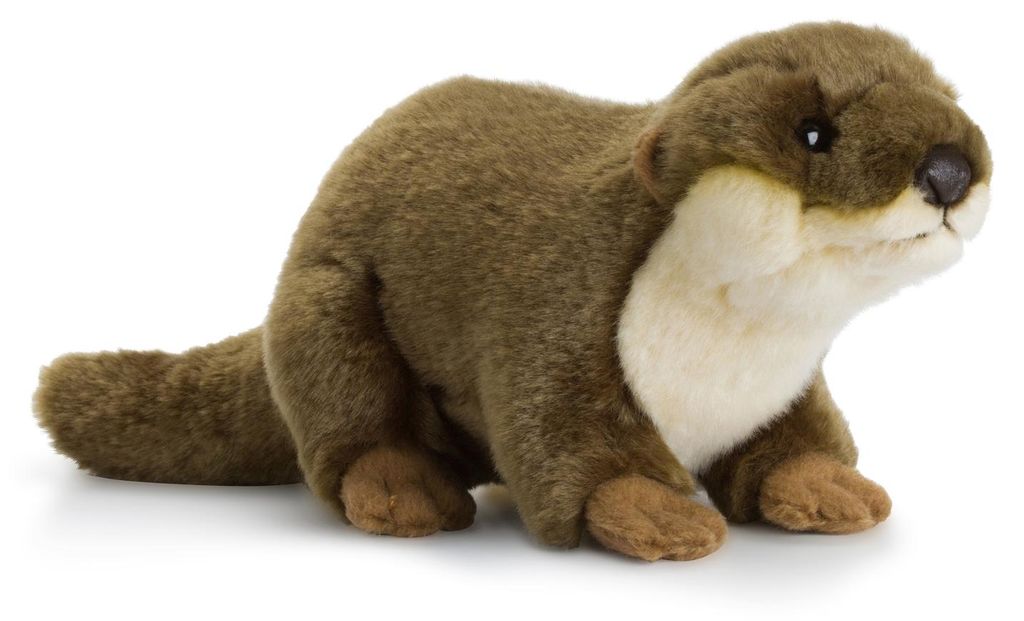 Peluche WWF lontra europea (20 cm) peluche realistico Immagine del prodotto 
