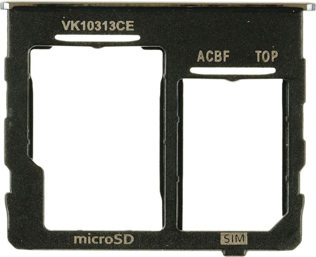 Simkarten Halter für Samsung Galaxy A32 5G (SM-A326B), Schwarz