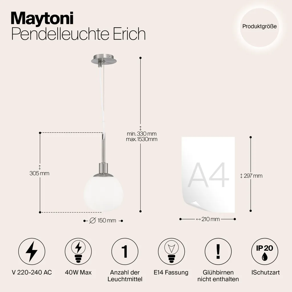 Suspension laiton réglable : la solution pour plafonds hauts ou bas - 18