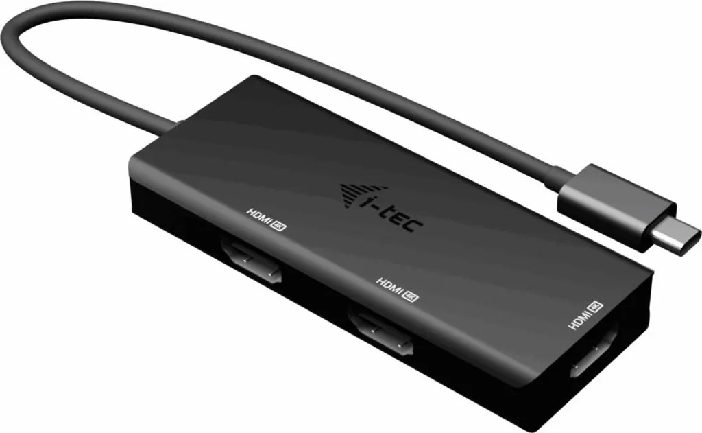 i-tec Adattatore Video USB-C Triple 4K HDMI 100W PD - Disponibile Ora - 1