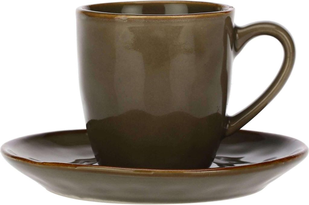 Rose&Tulipani Set mit 6 Espressotassen 90 ml R134200015Z