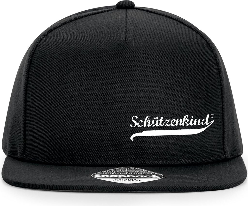 Huuraa Cappy Mütze Schützenkind Vintage Black Polyester Snapback Kappe Geschenkidee