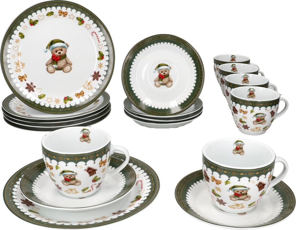 MamboCat Friend Service à café 18 pcs. porcelaine Set de Image du produit 