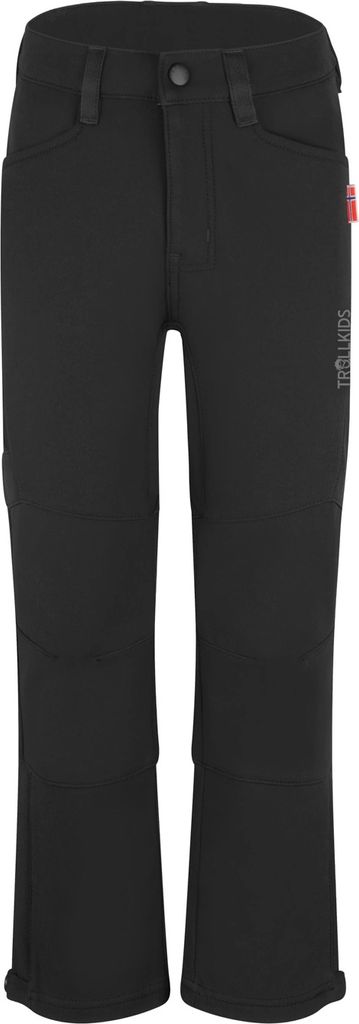 Trollkids Femund Softshell Hosen Schwarz 110 cm Junge Schwarz 110 cm