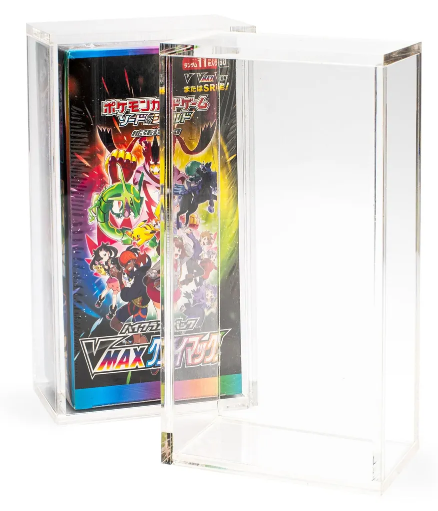 Protection Display Pokémon Japonais - Étui Plexiglas pour Collection