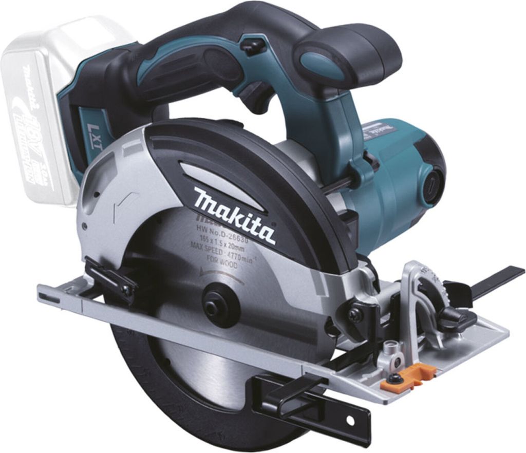 Akku-Handkreissäge DHS630Z, 18 Volt (blau/schwarz, ohne Produktbild 