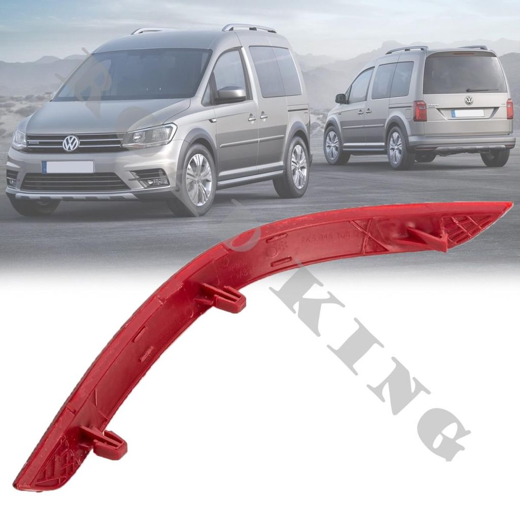Reflektor für VW Caddy 2016-2022 Links 2K5945105B Produktbild 