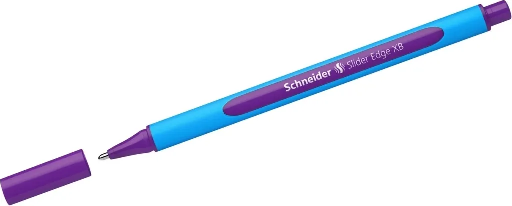 Penna Viola Schneider Slider Edge XB - Ideale per Appunti e Studio - 4