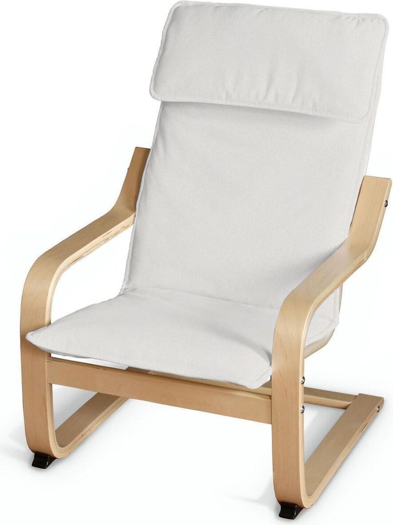 Dekoria Kissen für den Kindersessel Poäng, hellbeige, Poäng Kindersessel