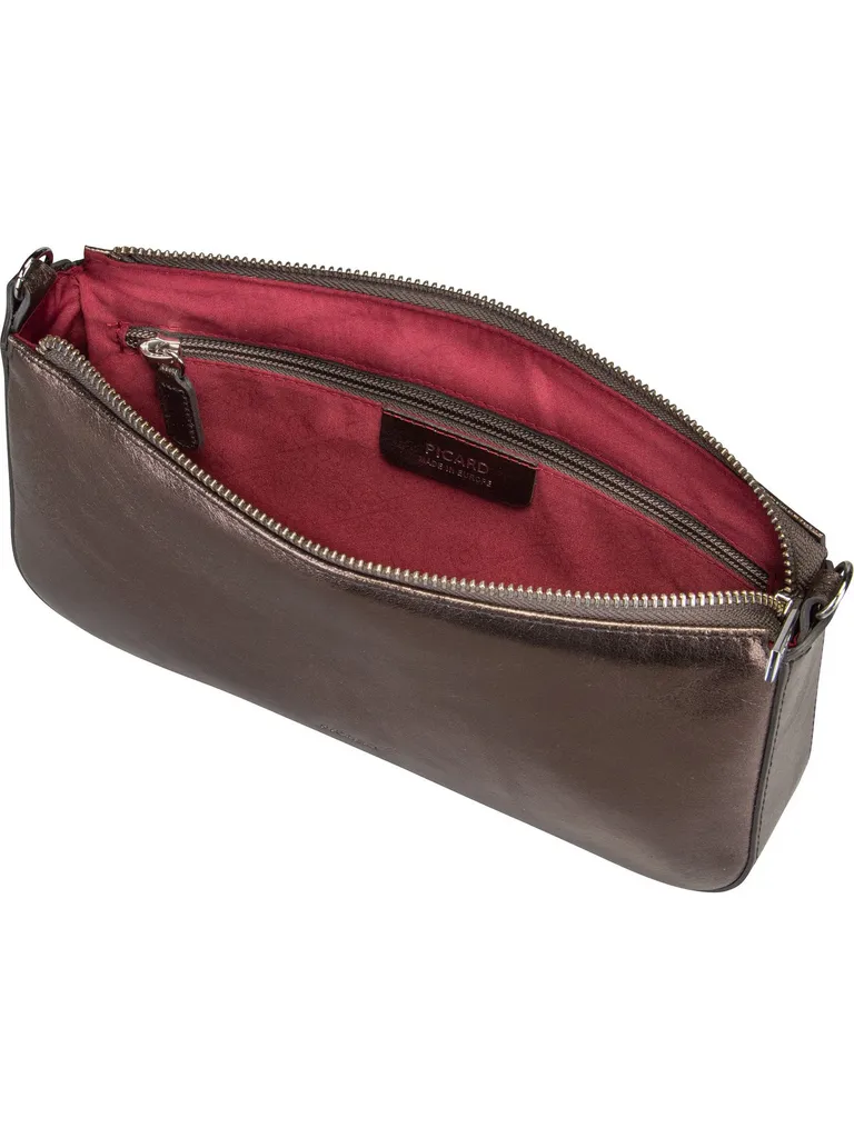 Pelle Borsa Tracolla PICARD Auguri - Qualità Tedesca Bronzo - 19