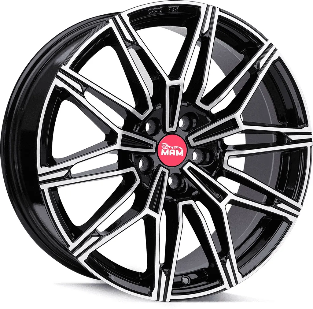 Jantes MAM B3N 19 pouces 5x120 ET35 : remplacez vos jantes abîmées